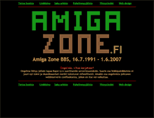 Tablet Screenshot of amigazone.fi